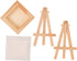 Hello, Artist! Party Pack Mini Canvas with Easel, 4 Pieces, None...