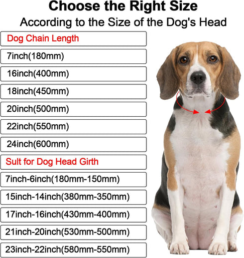 Dog Chain Diamond Cuban Collars Dog Training with Design Secure Buckle, Pet Crystal Necklace Accessories for Small Medium Large Dogs Cats...