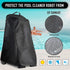 Cleaner Caddy Cover,Robotic Pool Cleaner Cover Waterproof Windproof Dustproof Caddy Cover for Most Robotic Pool Cleaners...