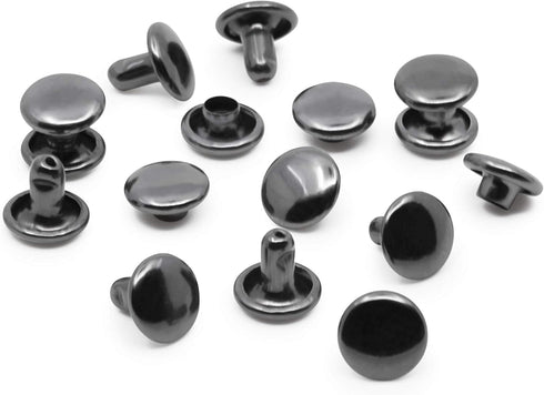 Dritz Double Cap Gunmetal Includes Rivets & Tools Fasteners...
