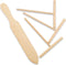 Prowithlin 4 Piece Crepe Spreader and Spatula Set, Crepes Maker Made Of 100% Natural Beech Wood, 12" Crepe Spatula and 4.7" Crepe Spreaders, Crepe...