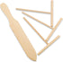 Prowithlin 4 Piece Crepe Spreader and Spatula Set, Crepes Maker Made Of 100% Natural Beech Wood, 12" Crepe Spatula and 4.7" Crepe Spreaders, Crepe...