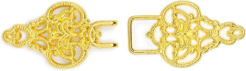 Dritz Filigree Hook and Eye Closure, 1 Set, Gold...