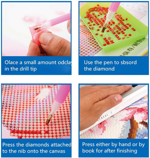 Plzoslly Paint by Numbers for Adults Kids, Star Wars Baby Yoda DIY 5D Diamond Painting Kits Mandalorian Round Full Drill Crystal Rhinestone Embroi...