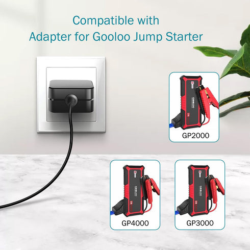 TAIFU 5V 3A USB C AC Adapter Compatible with Gooloo GP2000 GP3000 GP4000 Heavy-Duty Portable Car Jump Starter Charger 2000A 19800mAh 3000A 22800mA...