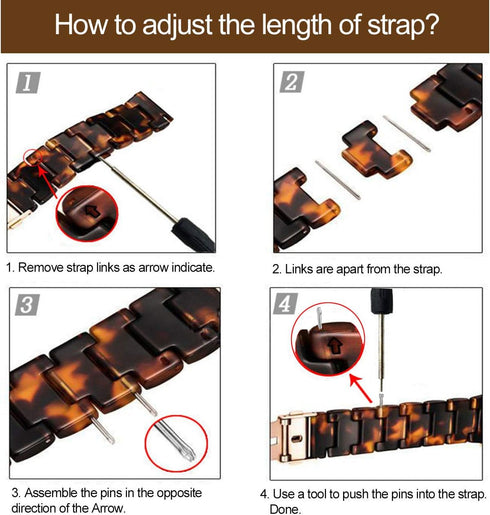 Band Compatible with iWatch 42mm 44mm 45mm 49mm, Colorful Resin Replacement Bracelet Strap for Apple Watch Series 9/8 / Ultra / 7 / SE / 6/5 / 4/3...