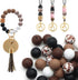David accessories Silicone Beads 15mm Silicone Beads Bulk Round Silicone Beads for Keychain Pens Lanyards Bracelet Making DIY Craft 50Pcs (C)...
