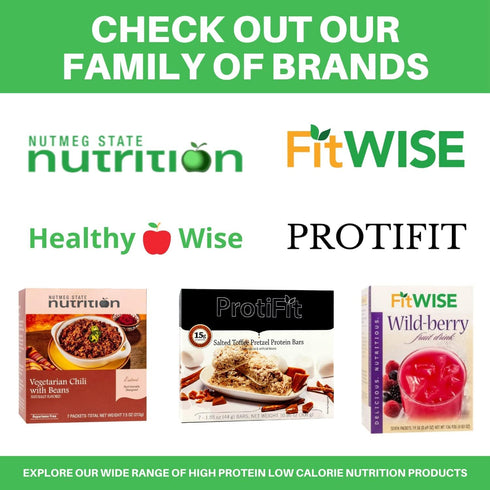 ProtiFit - High Protein Fruit Flavored Powder Drink Mix, 15g Protein, Low Calorie, Sugar Free, Ideal Protein Compatible, 7 Servings Per Box (Cranb...