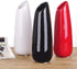 VanEnjoy 9.4" Red High Creative Oblique Opening Design Desktop Ceramic Vase Home Office Decoration Vases...
