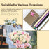 FUHITIM 20 Sheets Flower Wrapping Paper - Waterproof Floral Bouquet Packaging Paper for DIY Crafts?Florist Supplies Packaging Paper for Wedding Bi...