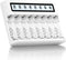 EBL AA AAA Battery Charger, Independent 8 Slots with Advanced Discharge Function, LCD Screen for 1.2V NiMH NiCD Rechargeable Batteries, Micro USB ...