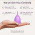 EcoBlossom Reusable Menstrual Cup Set - The Most Reliable Medical Grade Silicone Period Cups - Comfortably use for 12 Hours (2 Regular Cups)...