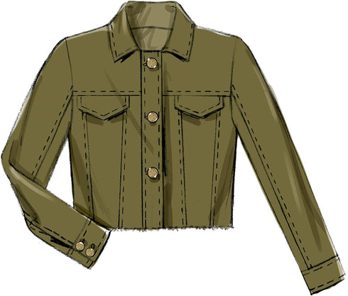 McCall Patterns Misses' Jackets and Vest...
