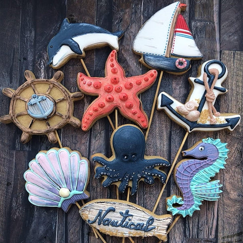 LILIAO Seahorse Cookie Cutter - 2.5 x 4.4 inches - Stainless Steel...