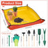 Repotting Mat for Indoor Plants, Thickened Waterproof Potting Mat, 39.4"X29.5" Planting Mat, Large Plant Repotting Mat, Plant Tray Gardening Mat w...