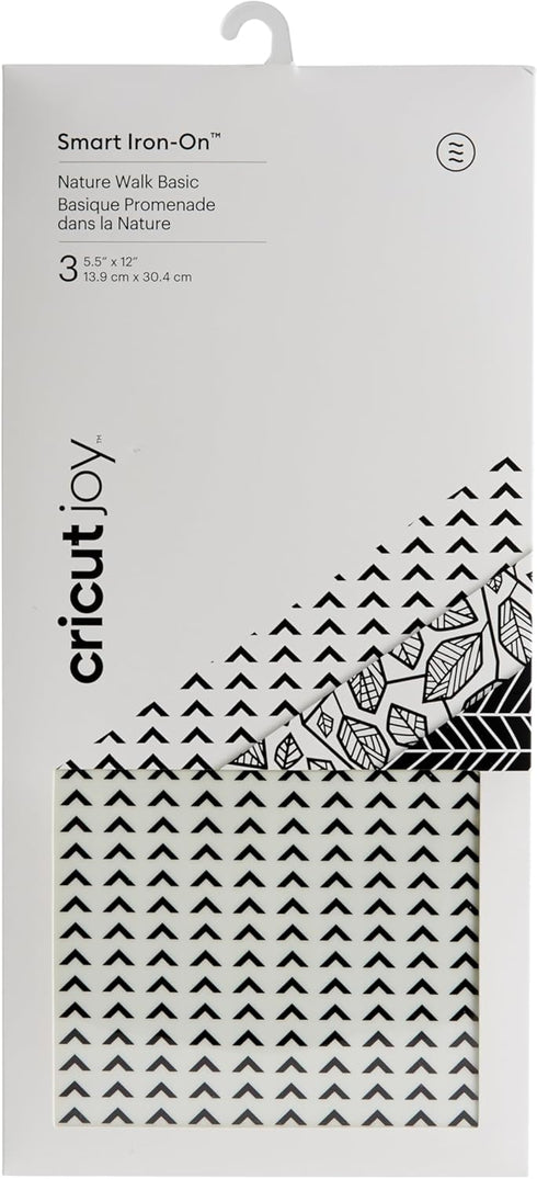 Cricut Smart Iron On (5.5in x 12(3), Nature Walk Basic) for Joy Machine - matless Cutting for Shapes up to 4ft, & Repeated cuts up to 20ft...