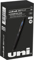 uni-ball 207 Plus+ Retractable Rollerball Gel Pens 12 Pack in Blue with 0.5mm Micro Point Pen Tips - Uni-Super Ink+ is Smooth, Vibrant, and Protec...