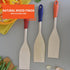 IMUSA 12in Wood Paddle with Silicone Grip, Large...