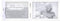 The Grandparent Gift Co. First Great - Grandchild Picture Frame- White Double Hinged Tabletop Photo Frame Holds 4"x6" Pictures or Ultrasounds- Inc...