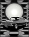 Posterizer 1 pcs-black and white collage with vintage car-Retro Art-Abstract & Modern Art-Gift for Art Lovers- UNFRAMED Wall Art...