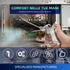 Air Gun for Compressor, Air Blow Gun with Brass Adjustable Air Nozzle, Air Tools, Air Compressor Accessories with Air Nozzle Hose, Industrial Pneu...