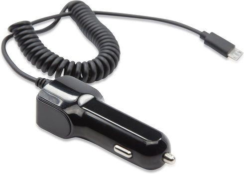 BoxWave Car Charger Compatible with Garmin RV 890 - Car Charger Plus, Car Charger Extra USB Port with Integrated Cable for Garmin RV 890 - Black.....