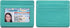 Unisex-Adult's Petite Credit Card Holder Leather Slim Minimalist Wallet, Light Blue with Id Window, Classic...