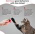 Pet Training Clicker, Whistle -Training Behaviour Aids Accessories for Puppies with Lanyard - Barking Control Device - Long Range Adjustable Frequ...