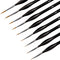 AIEX 9 Pieces Fine Detail Paint Brush Miniature Mini Paints Brush Set for Acrylic, Watercolor, Oil, Face, Nail, Scale Model Painting, Line Drawing...