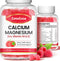 Sugar Free Calcium Gummies for Women Men, Calcium Magnesium Zinc with Vitamin D3 & K2, Calcium Magnesium Supplement for Bones Muscles and Joints, ...