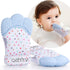 Giftty Teething Mitten Chew Mitt Baby Teether Glove - Self Soothing Teether, Teething Pain Relief Soothing Toy, Prevent Scratches - For 0-6 Months...