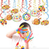 30Ct Art Hanging Swirl Decorations, Sip n Paint Party Supplies, Little Painting Artist Birthday Theme Decor for Boy Girl Kids Baby Shower...