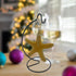 SGrace Ornament Display Stand Holder Home Wedding Decoration Rack for Hanging Glass Globe Air Plant Flower Pot Stand Iron Pothook Stand Terrarium ...