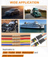 NAOEVO 4 Pin Connector Waterproof, 16 AWG 4 Wire Connectors, Automotive Electrical Connectors Male and Female Way with Heat Shrink Tubing for Car ...