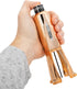 Cork Pops Legacy Wine Opener Built-in 4-Blade Foil Cutter Safe Cork Removal, Effortless Push Button Use, Needle Guard for Safety, Low-Pressure Car...