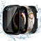 Tensea (2-in-1) for Waterproof Apple Watch Ultra 2/Ultra Screen Protector Case 49mm, iWatch Protective PC Face Cover Built-in Privacy Tempered Gla...