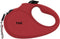 TUG Monochrome 360° Tangle-Free Retractable Dog Leash | 16 ft Strong Nylon Tape (Small, Red)...