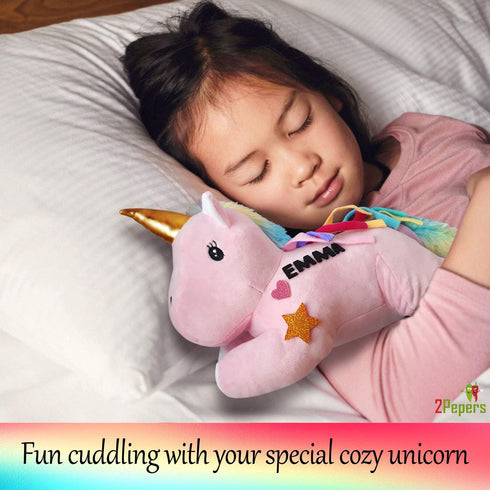 Make Your Own Unicorn Pillow Kit Arts and Crafts for Girls (No Sewing Needed), DIY Stuffed Craft kit for Kids, Unicorn Gifts for Girls...
