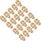 Brass Straight Grease Fitting, | M10x1mm Metric | Hydraulic Grease Nipple - (Applications: for Replacing Missing or Broken Oil Fitting), 20-Pieces...