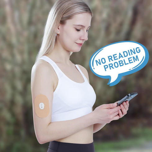 Dexcom G7 Adhesive Patches Waterproof, 30 Pack Beige Overpatch for Dexcom G7, Premium Transparent G7 Overlay Patches, Hypoallergenic & Skin-Friend...