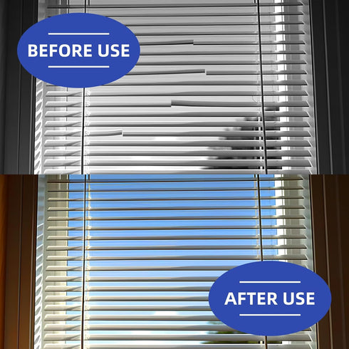 20 Pcs Blind Repair Tabs, Horizontal Blinds Replacement Slats, Mini Blind Slat Repair Kit White Blind Fixers for Horizontal Blinds (1" W x 3" L)...