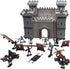 Medieval Castle Toys,Knight Game Soldier Model Building Accessories, DIY Assembled Castle Model Set,Playset Gifts...