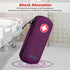 Epipen Medical Carrying Case, Hard Shell EVA Shock Absorption Travel Medication Organizer Bag Emergency Medical Pouch Holds 2 EpiPens, Asthma Inha...
