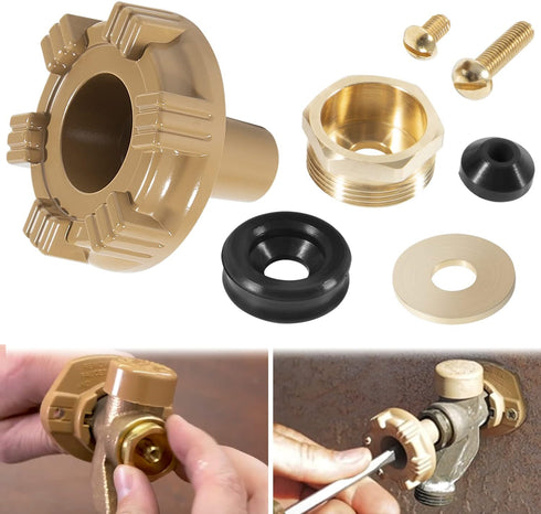 RK-14MH Repair Kit Metal Handle Repair Kit, for Woodford Model 14 Model 18 Outdoor Faucet, Prevent Leaking (7Pcs)...