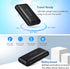 Slim Flat USB Wall Charger,Pofesun 3A/5V Dual Port 15W Wall Charger Adapter, USB Charger Block with Foldable Plug, Charging Box Brick, Cube for iP...