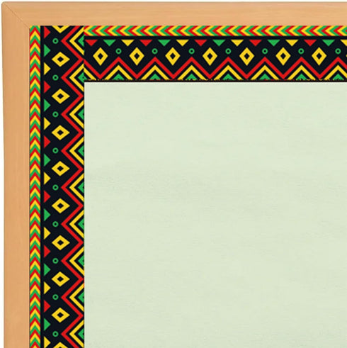 Black History Month Bulletin Board Borders Cutouts Classroom Decorations, African Worthwhile Commemoration Festival Bulletins Board Cutouts Wall D...