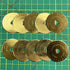 Titanium Coated Rotary Cutter Blades 45mm 10 Pack Replacement Blades Quilting Scrapbooking Sewing Arts Crafts,Sharp and Durable...