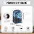 Blender Cover Dust Cover Starry Night Food Processor Cover with Top Handle Small Kitchen Appliance Covers Anti Fingerprint Coffee Maker Cover Kitc...