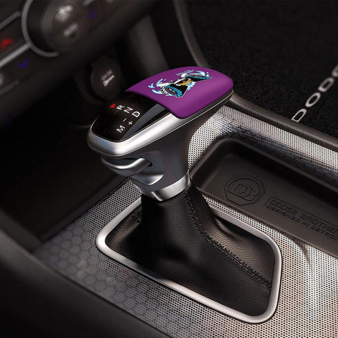 for Dodge Challenger Charger Durango Accessories 2015-2024 - Gear Shift Knob Trim Cover- ABS Plastic with Unique Scat Style Surface, Perfect for D...