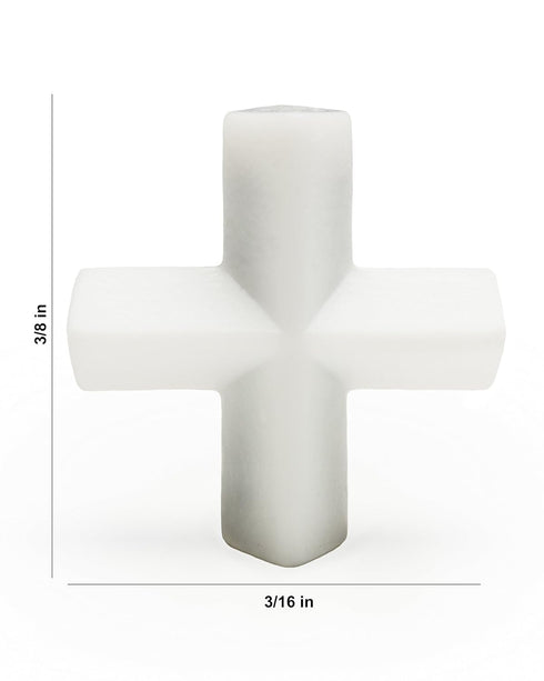 SP Bel-Art Spinplus Teflon Magnetic Stirring Bar; 9.5 x 4.7mm, White (F37144-0038)...